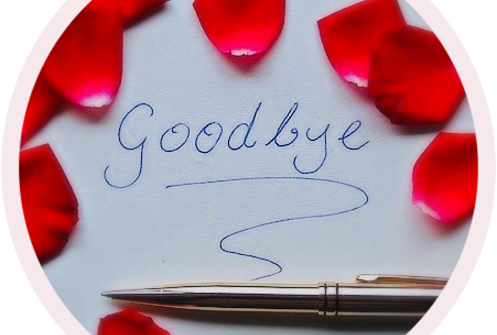 To say goodbye